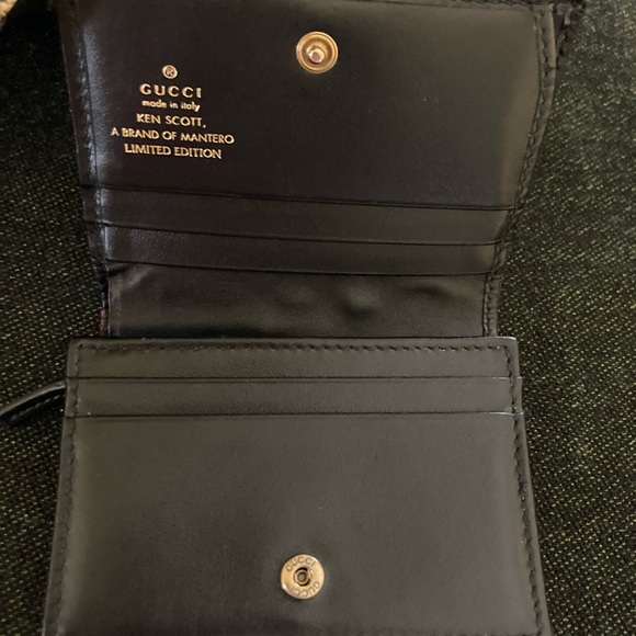 Limited Edition Gucci Floral Botanical by Ken Scott Card Wallet - Picture 5 of 16